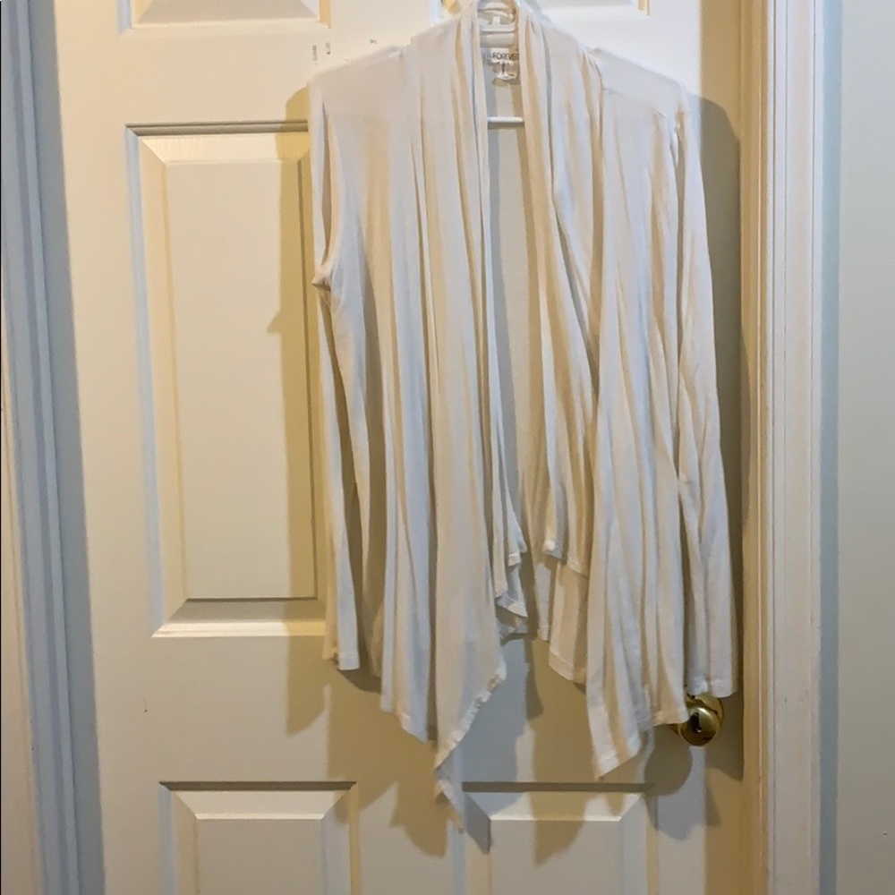 Cream cardigan